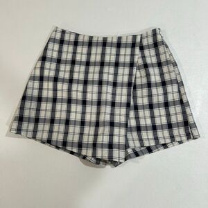 Princess Polly Plaid Mini Skort US 2 AU 6 Preppy Academia Schoolgirl Aesthetic